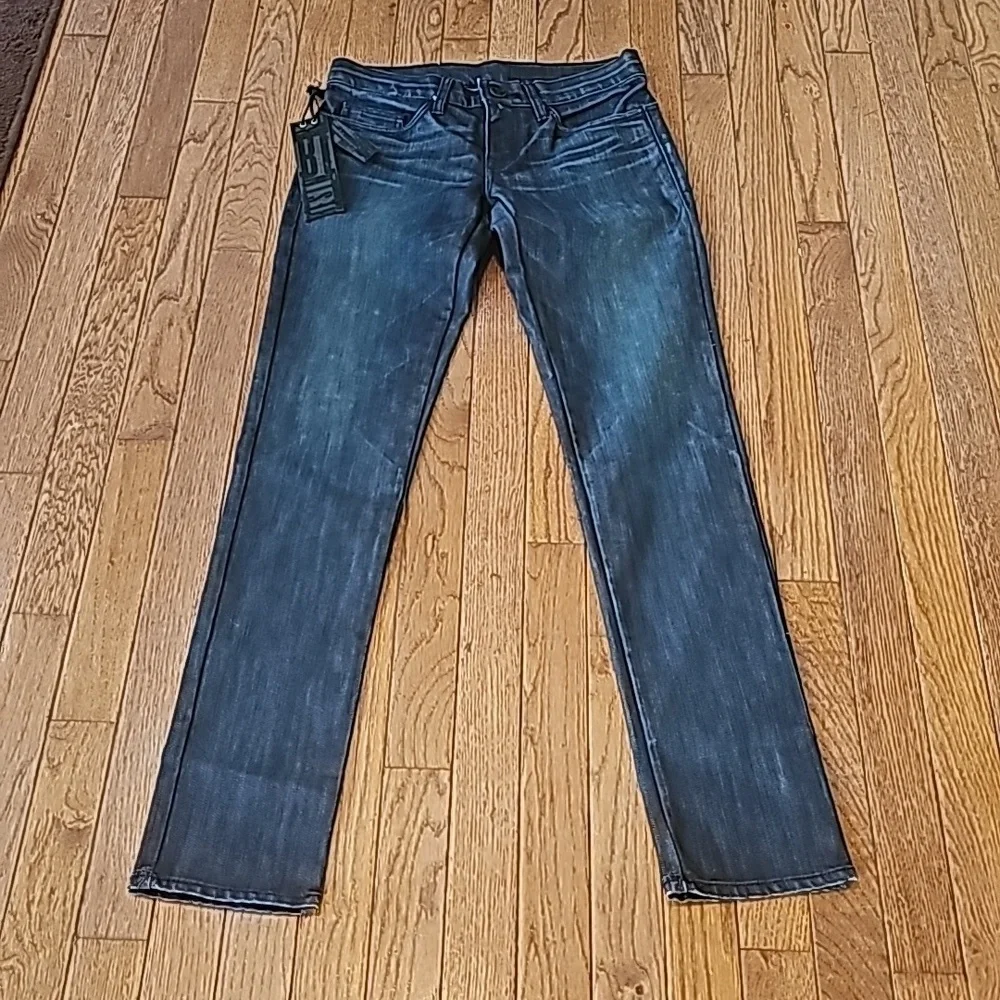 Resin Jeans The Aslan Mid Rise Skinny Size W27 L32 New - Picture 2 of 14